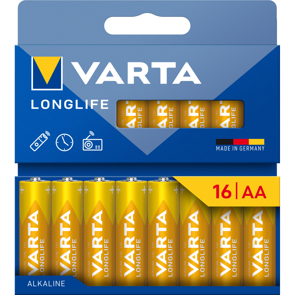 Longlife AA Pack 16 